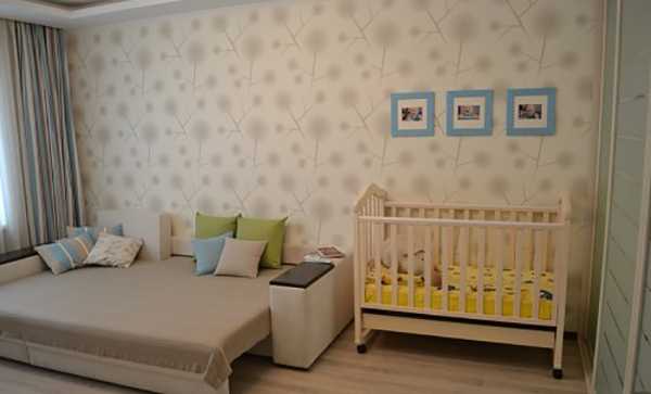 Подборка фото вариантов размещения детской кроватки в однокомнатной квартире Как отделить детскую зону от взрослой