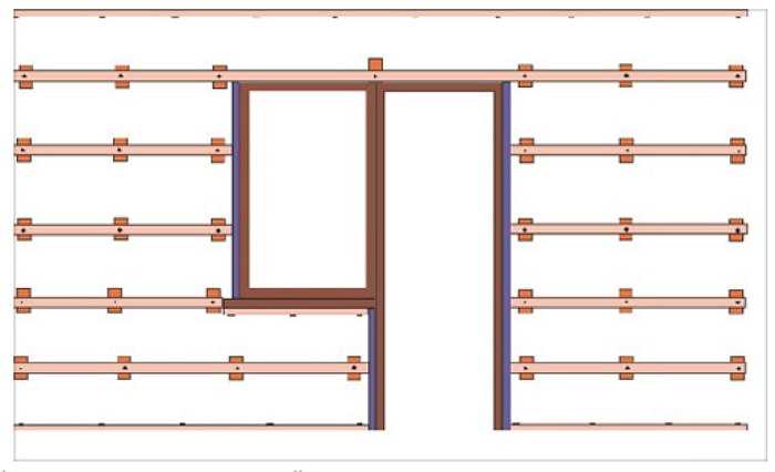 Обрешетка для пвх-панелей: как сделать обрешетник под пластиковые панели, каркас из профиля или деревянный для монтажа