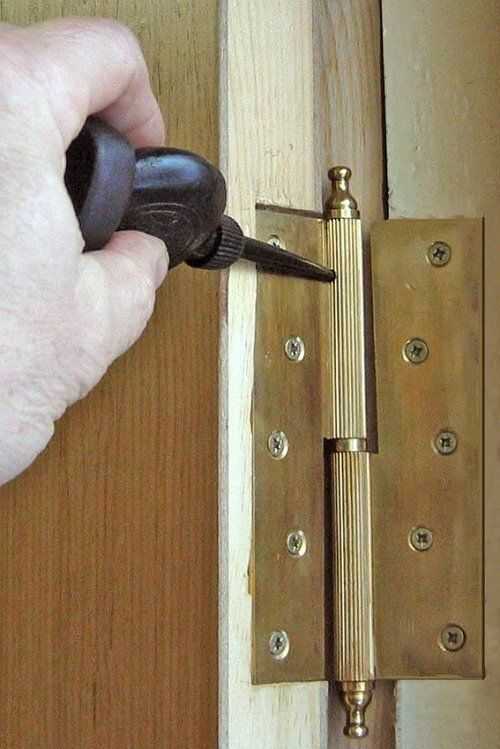 Способы устранения скрипа при открывании дверей
