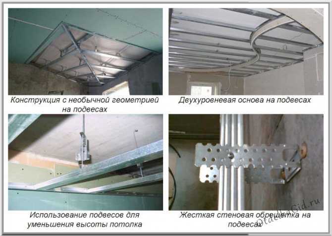 Подвес потолочный: какие бывают подвесы для потолка, как крепить металлический подвес для гипсокартона, тяга для подвесного и натяжного потолка на подвесах