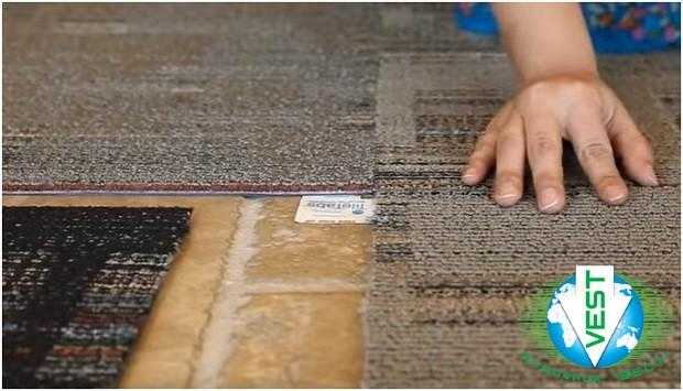 Укладка ковролина на бетонный пол, на клей, методом стретчинга своими руками