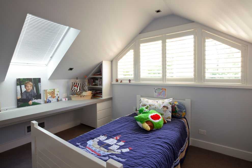 Современный дизайн интерьера детской комнаты: идеи на фото, лофт или морской, с гостиной или спальней, в мансарде, на балконе, каллакс, сочетание цветов, желтый