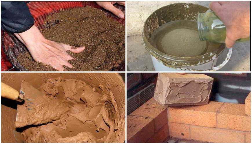 Что такое шамотная глина и где ее взять, состав, пропорции при кладке печи и применение