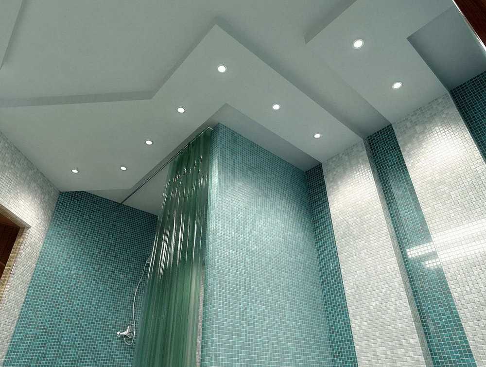 Потолок в ванной из гипсокартона: можно ли делать и как, инструкция по монтажу | дневники ремонта obustroeno.club