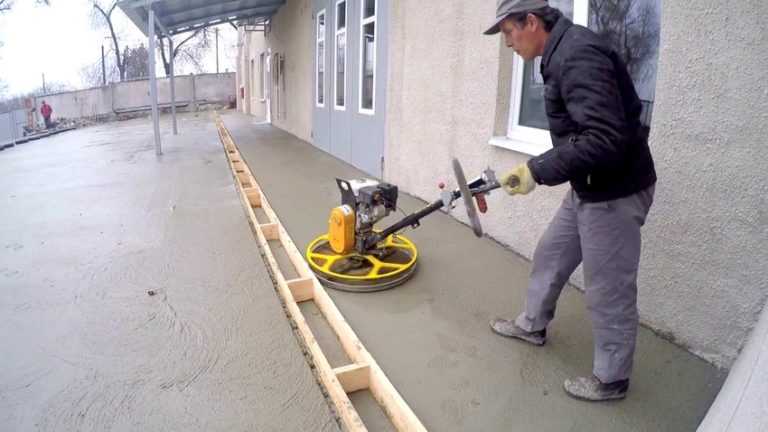 Шлифовка бетона: технологии и инструменты