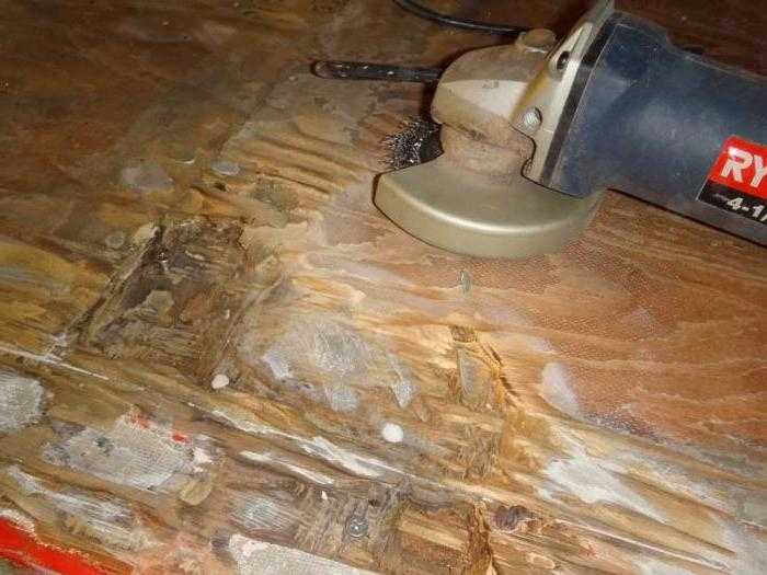 Шлифовка деревянного и бетонного пола