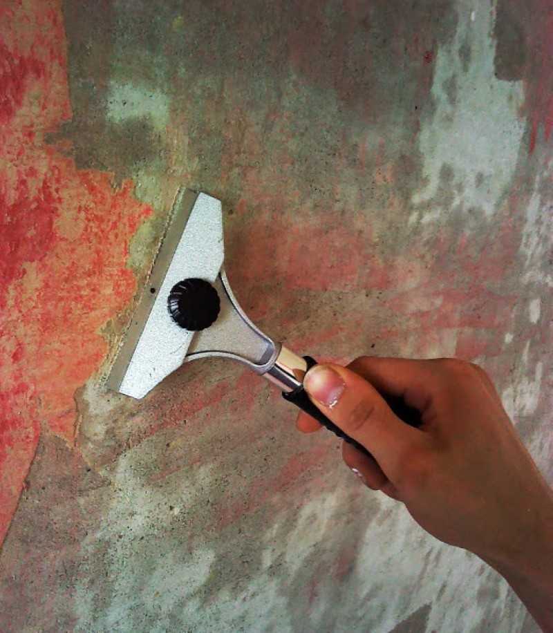 Советы как можно избавится от старой шпаклевки и снять краску и штукатурку со стен и потолка Способы и видео по удалению и очистки поверхности, для последующих работ