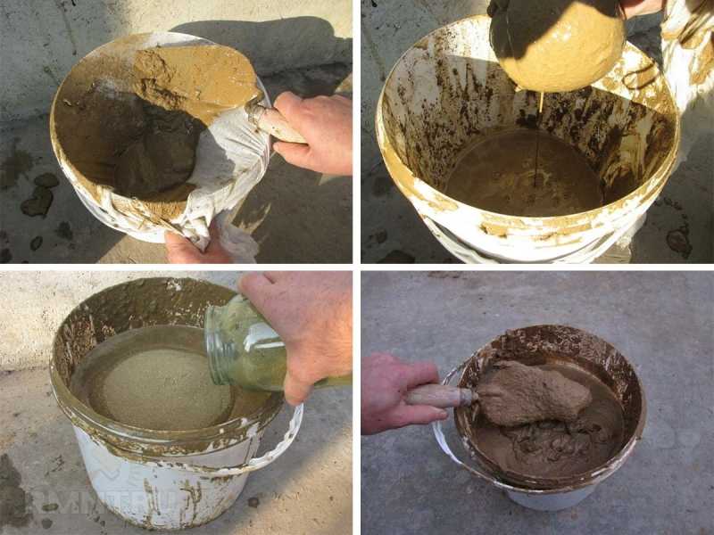 Как замазать печку шамотной глиной