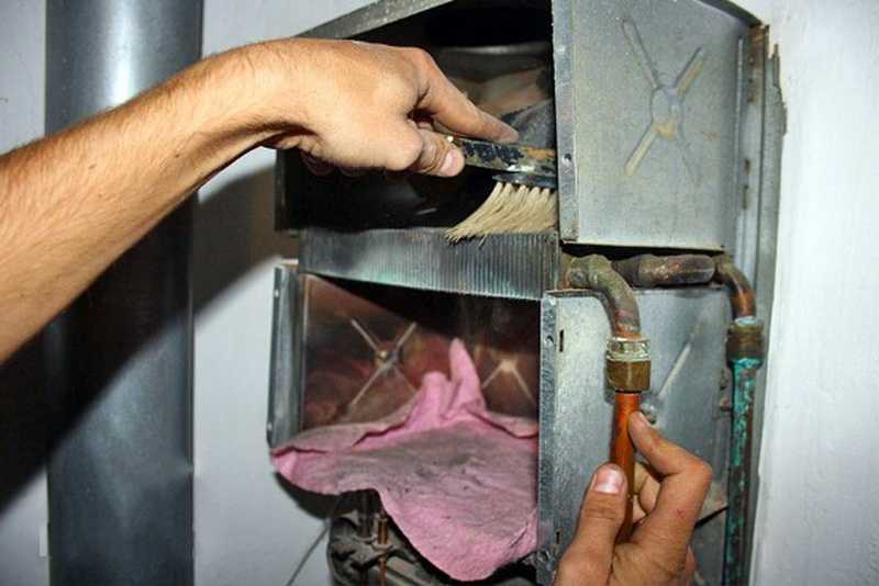Промывка (чистка) теплообменника газового котла своими руками + видео