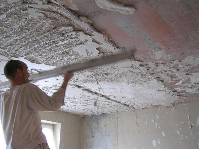 Штукатурка потолка: как правильно штукатурить, какую штукатурку выбрать, как отштукатурить потолок своими руками, чем лучше, нужно ли штукатурить потолок