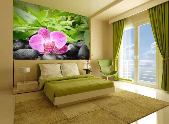 Цвет обоев по фен-шуй: спальня в стиле прованс, фото для квартиры, японские классические