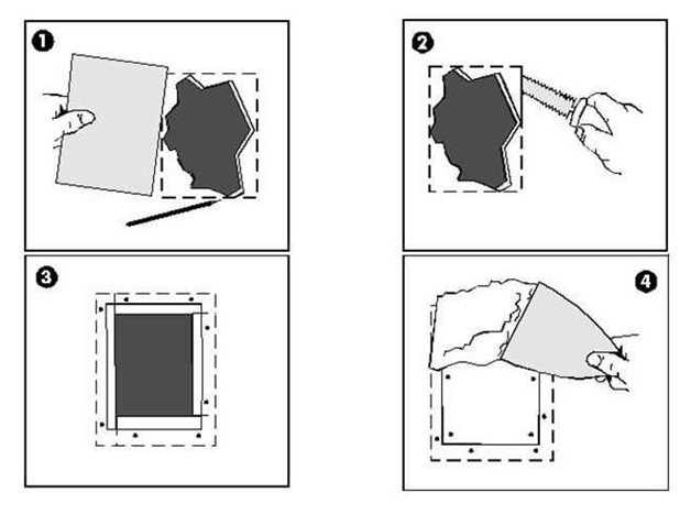 Как заделать дырку или трещину в гипсокартоне на потолке