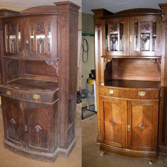 Как восстановить мебель: полированную, шпонированную, деревянную