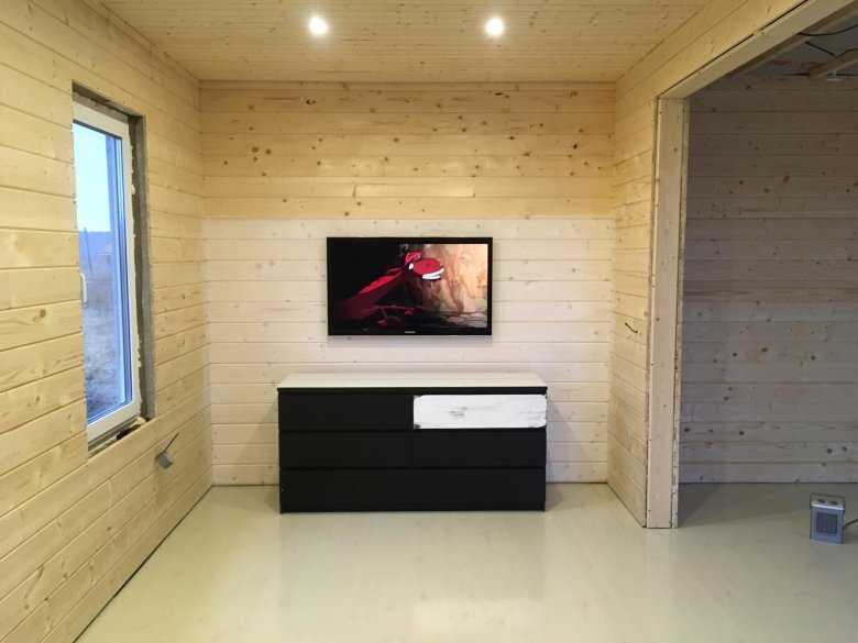 Внутренняя отделка стен дома: 140+ (фото) вариантов имитации бруса