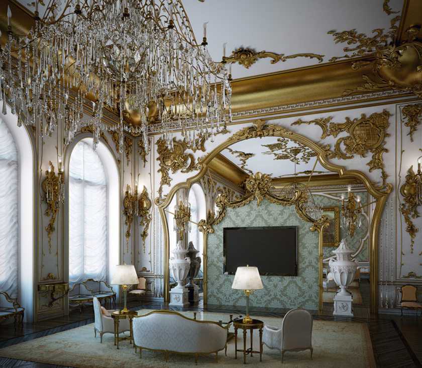 Характерные черты мебели в стиле барокко, рекомендации по выбору