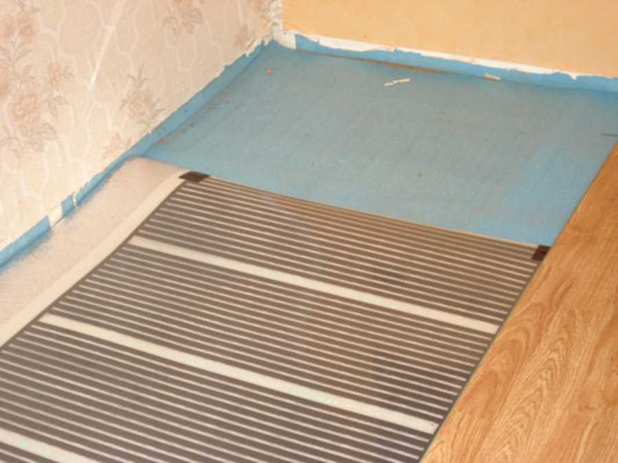 Монтаж пленочного теплого пола на стену - отопление и водоснабжение - нюансы, которые надо знать