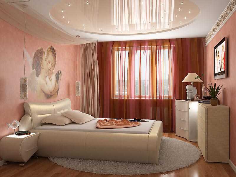 Натяжной потолок в спальне: как правильно оформить и выбрать цвет? 65 фото дизайна!