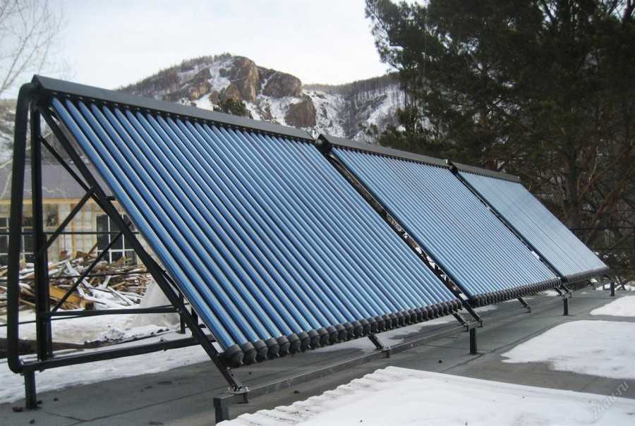 Отопление дома с помощью солнечных коллекторов. альтернативный источник энергии