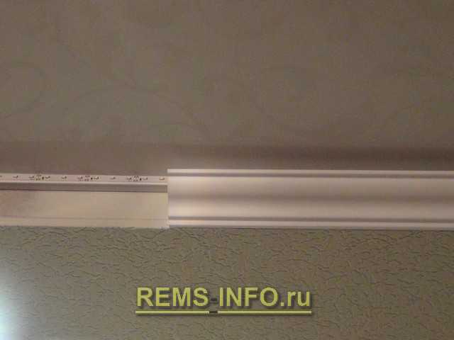 Светодиодная подсветка в натяжном потолке: выбор, способы монтажа