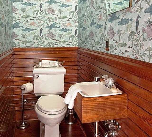 Ламинат для ванной комнаты - какой положить на пол, стены, потолок?