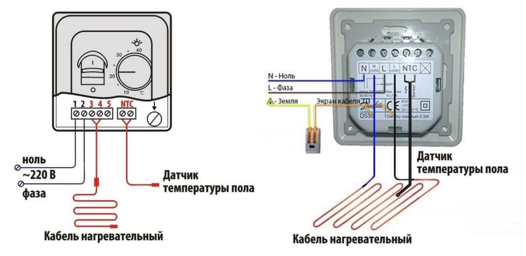 Как правильно установить терморегулятор для теплых полов своими руками - myprofnastil