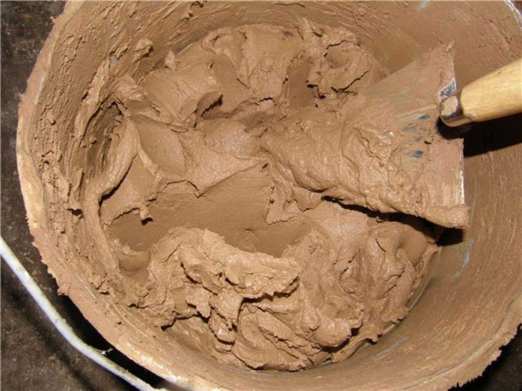 Как приготовить шамотную глину для кладки печи, как замешать раствор