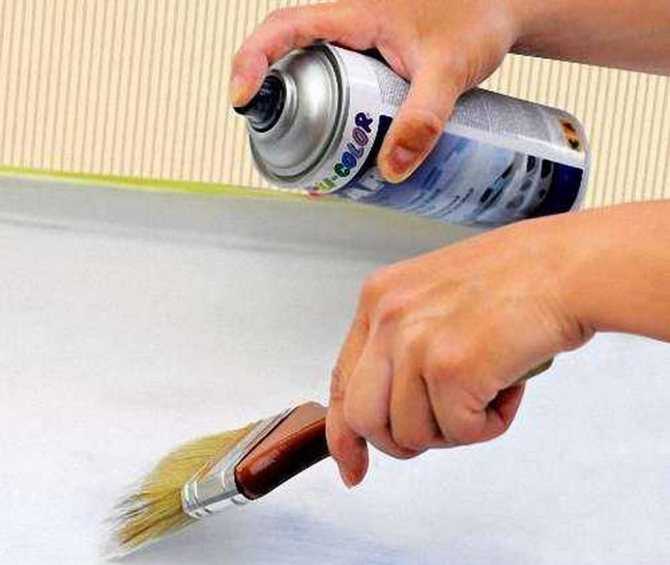 Окраска подоконников: чем покрасить пластиковый подоконник, бетонный, деревянный