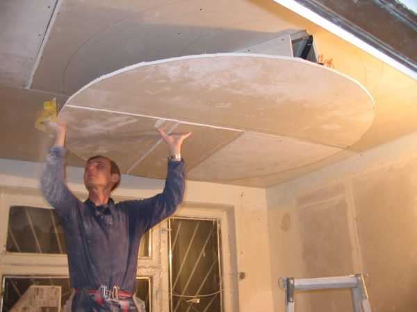 Как правильно самому сделать потолок из гипсокартона
