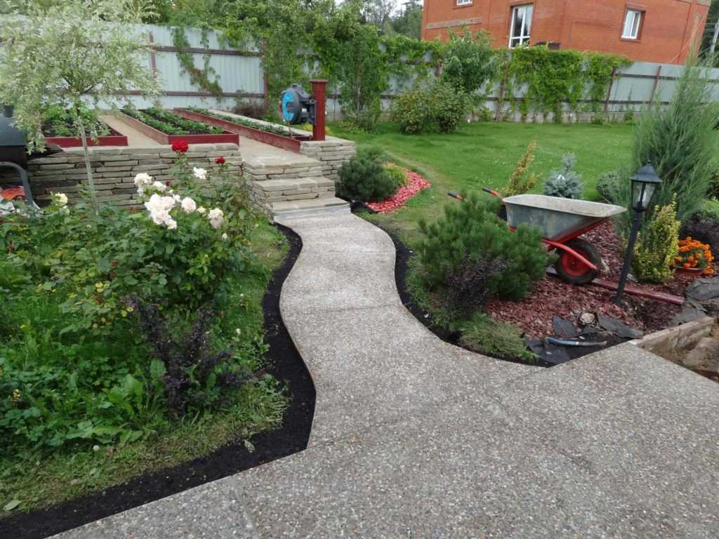 Реставрация и полное обновление садовых дорожек