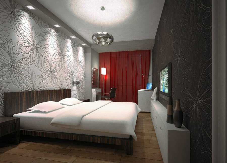 Потолок в спальне - 77 фото оригинального дизайна и красивой отделки