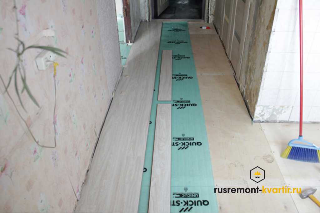 Укладка ламината на бетонный пол: выбор покрытия и пошаговая технология укладки ламината своими руками