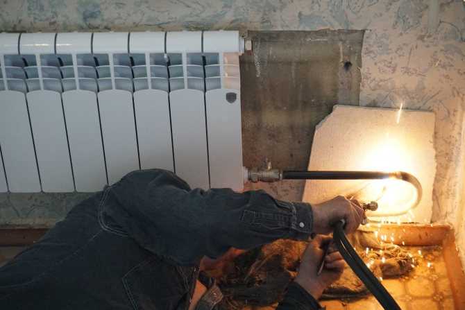 Ремонт радиаторов отопления: биметаллические секции, их замена, пайка трещин и промывка