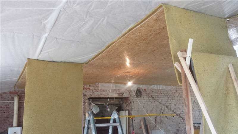 Потолок из осб плит и его отделка: подшивка чернового osb потолка, как и чем подшить черновой потолок, толщина плиты (видео)