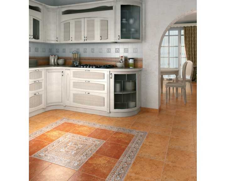 Стоит ли выкладывать кухонный пол плиткой?