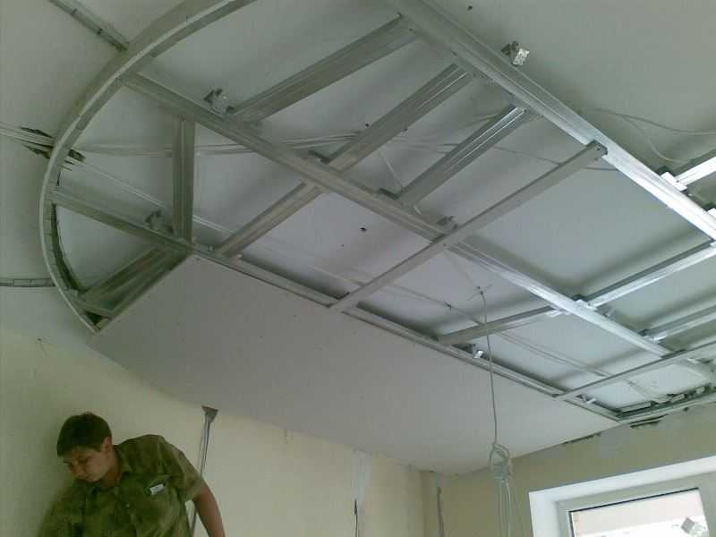 Технология монтажа многоуровневый потолок из гипсокартона монтаж
