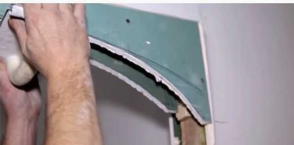 Арка из гипсокартона своими руками — инструкция по изготовлению, видео