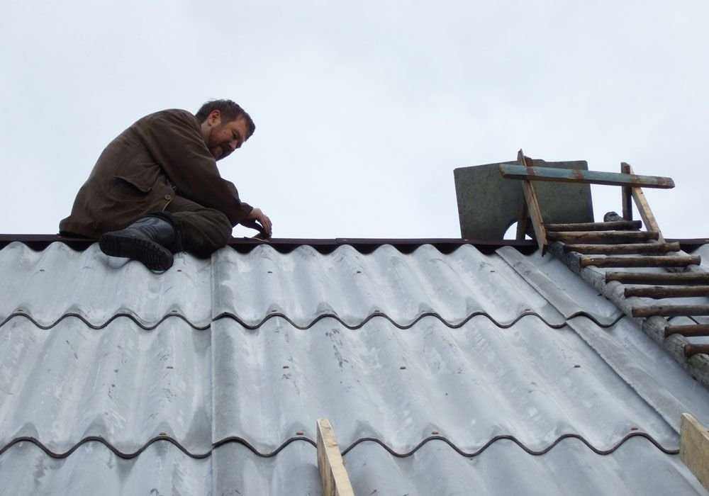 Крыша из шифера: технология покрытия и основные этапы замены шифера (105 фото)