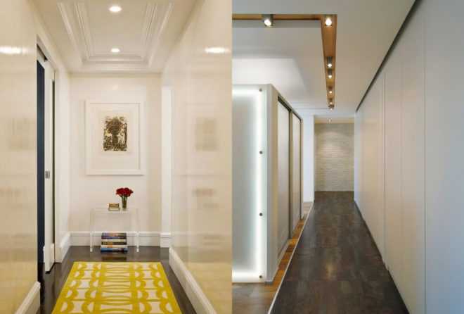 Какой сделать потолок в коридоре - виды, стили и ошибки оформления 💪